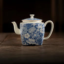 Bouilloire ceramique chinoise motifs traditionnels service the