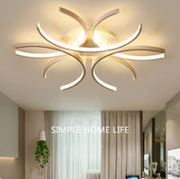 Lustre LED Moderne Nordique Loft Salon Cuisine