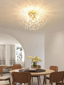 Modern Dandelion Crystal Pendant, Living Room, Dining Room, Bedroom Ceiling Light, Room Light, Fireball Decorative Light