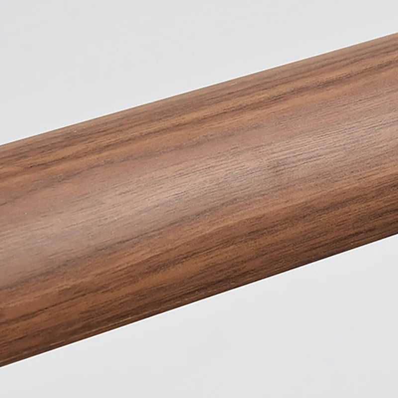 Minimalist nordic wood LED pendant light for bar, shop, hotel 3000k - vue 5 sur 7