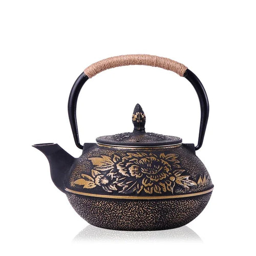 Teiere japonaise fonte emaillee avec infuseur 800ml