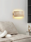 applique murale led wabi-sabi étanche pour jardin extérieur