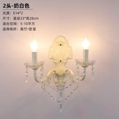 applique murale en cristal pour éclairage intérieur décoratif - vue 11 sur 10