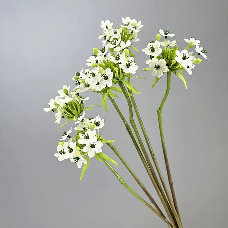 fleurs artificielles en soie velours pour décoration élégante - vue 5 sur 10
