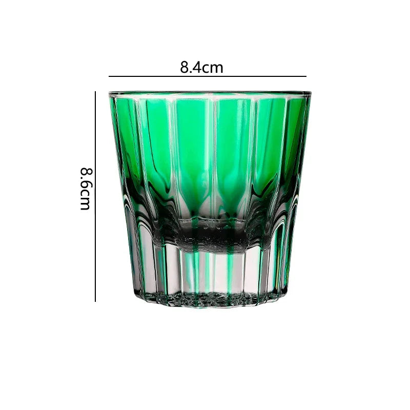 Verre whisky cocktail 200 ml rayures verticales design - vue 9 sur 15