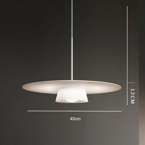 Suspension circulaire minimaliste et créative pour café - vue 6 sur 7