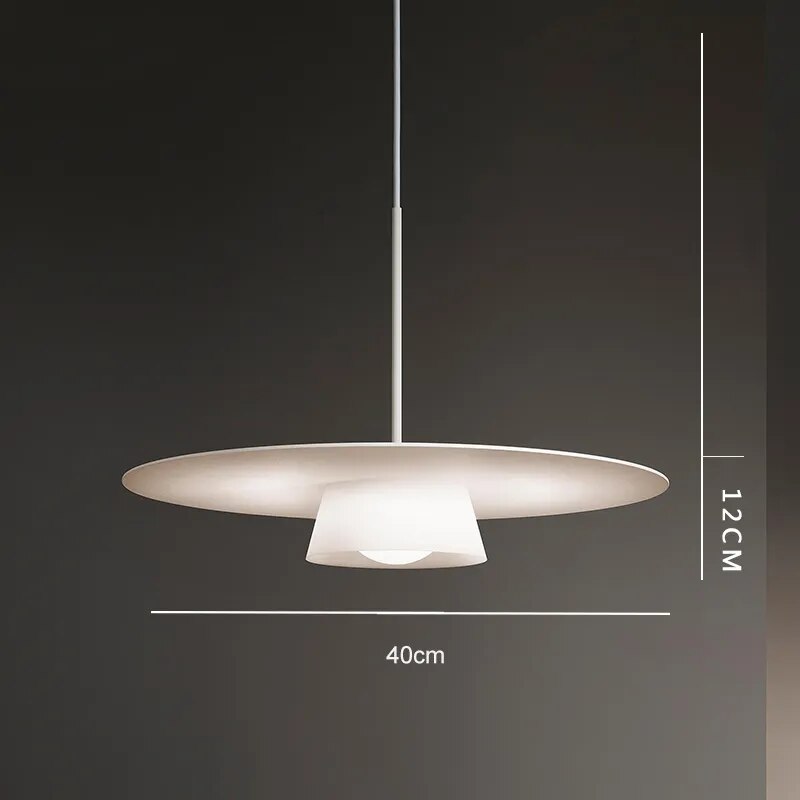 Suspension circulaire minimaliste et créative pour café - vue 6 sur 7