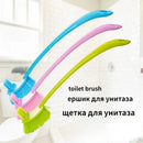 brosse de nettoyage en plastique à long manche pour coins difficiles