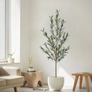 Realistic artificial olive tree for indoor and outdoor decoration
