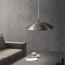 suspension scandi simple design ovni lumière décoration maison argent
