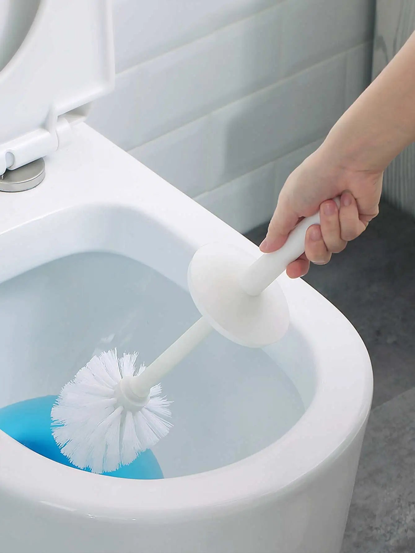 brosse de nettoyage anti éclaboussures pour salle de bain - vue 6 sur 10