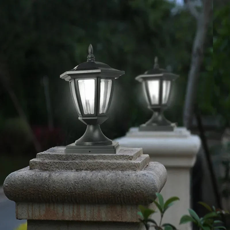 lampe solaire extérieure pour décoration de jardin et clôture - vue 5 sur 8