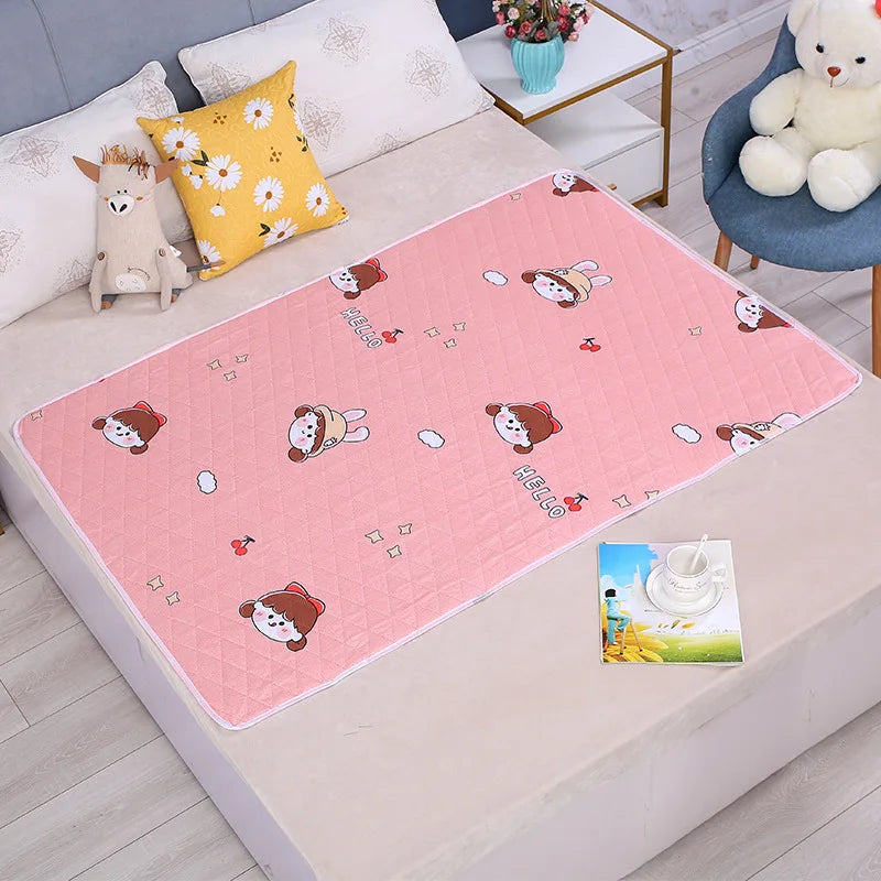 150/120/70cm Large Washable Mattress Urine Adult Elder Incontinence Bed Pad Women Menstrual Bed Sheet Protector, Kids Urine Mat - vue 13 sur 15