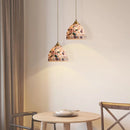 suspension en coquillage style nordique pour intérieur créatif