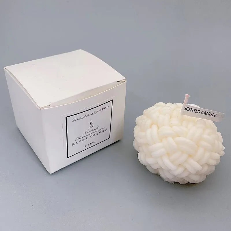 bougie d'aromathérapie géométrique pour décoration et cadeaux - vue 12 sur 12