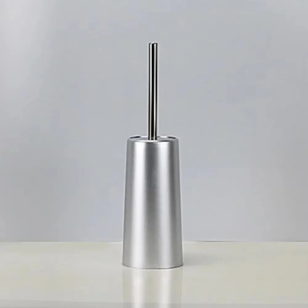 brosse de toilette de luxe avec support doré pour salle de bain - vue 6 sur 10