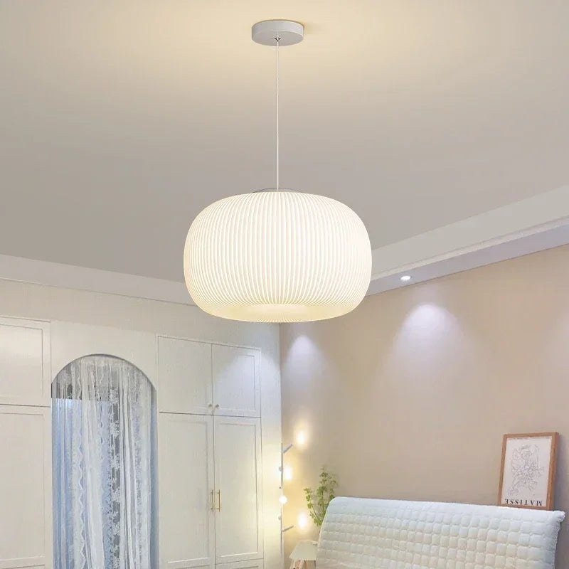 lustre led moderne pour décoration intérieure et ambiance chaleureuse - vue 4 sur 12