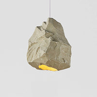 Suspension Design créatif européen Imitation pierre kaki modèle chambre japonaise Wabi Sabi maison chambre