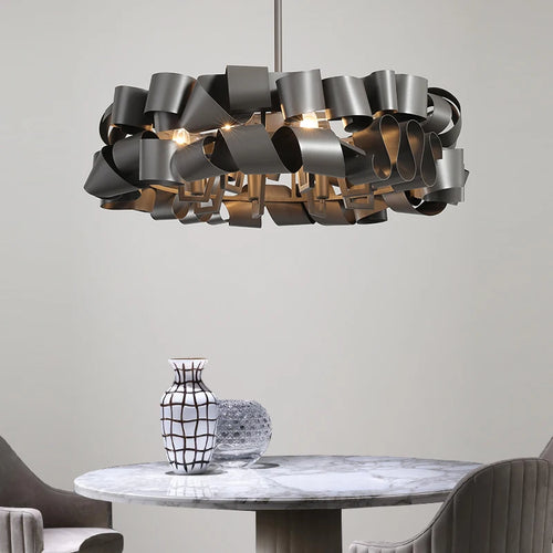 suspension design postmoderne minimaliste luxe pour villa restaurant