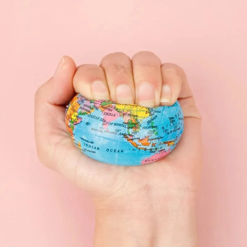 lot de 6 globes en mousse pour décompression jouet éducatif amusant - vue 5 sur 7