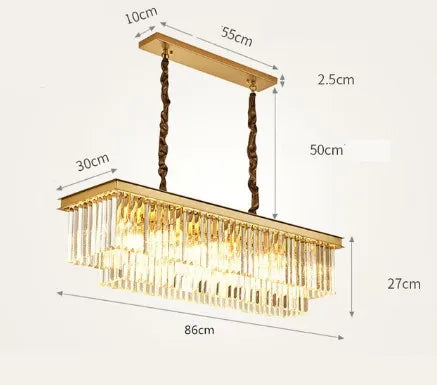 lustre en cristal design créatif pour décoration intérieure - vue 14 sur 15