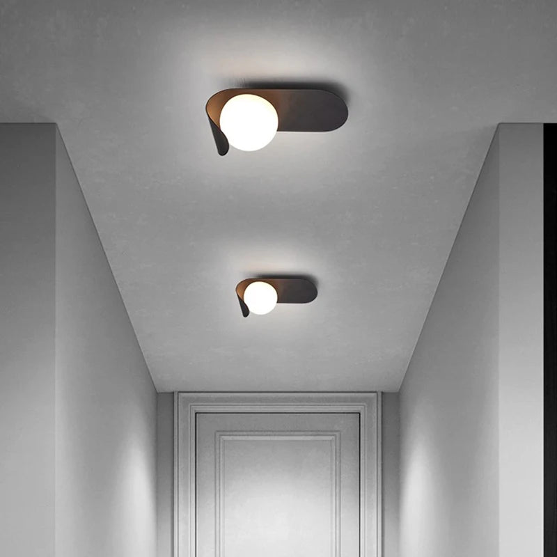 plafonnier led moderne design pour éclairage intérieur décoratif - vue 3 sur 8