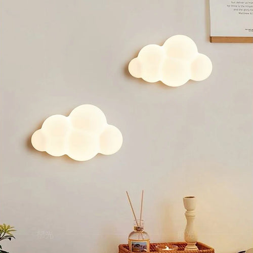 applique murale nuage et étoile pour chambre enfant