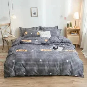 housse de couette queen size en coton léger tendance
