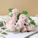 fleurs artificielles en soie pour mariage et décoration de jardin