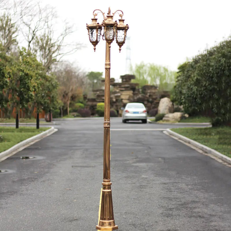 lampadaire led européen éclairage extérieur industriel pour jardin et route - vue 6 sur 10