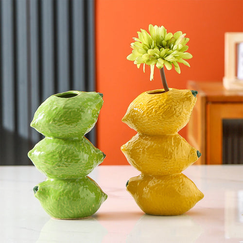 1 Piece Of Simulated Fruit Vase, Flower Arrangement, Creative Modern Style Home, Life, Horticultural Decorations - vue 3 sur 8