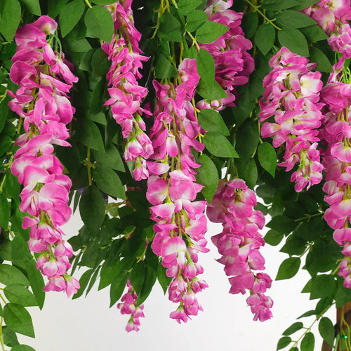guirlande de fleurs artificielles pour décoration de mariage