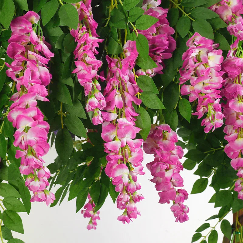 guirlande de fleurs artificielles pour décoration de mariage - vue 6 sur 10