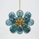 Modern nordic coloured glass LED decorative pendant light