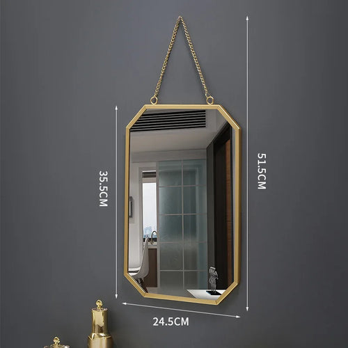 miroir mural rond créatif pour décoration intérieure et maquillage - vue 10 sur 13