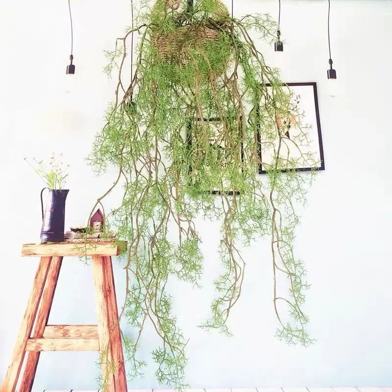 plantes artificielles vignes en plastique pour décoration intérieur et extérieur - vue 6 sur 6