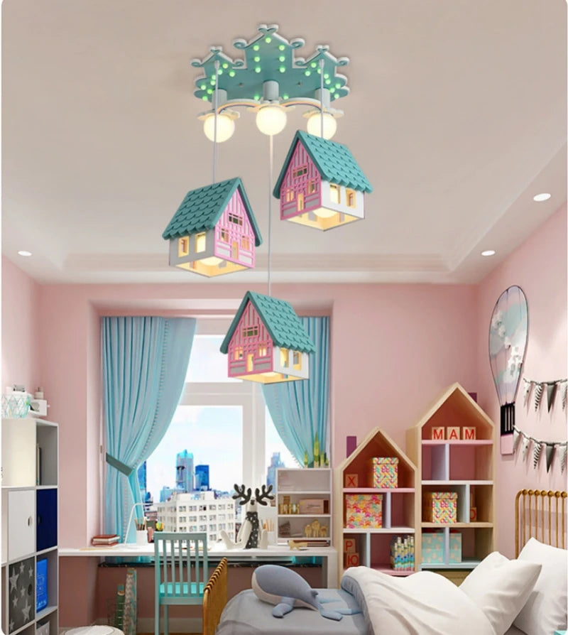 lustre pour chambre d'enfant décorations de noël suspendues - vue 4 sur 8