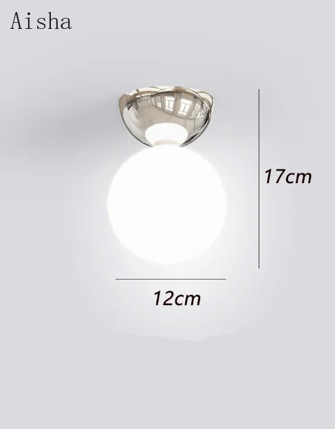 plafonnier dôme style bauhaus pour décoration intérieure élégante et simple - vue 7 sur 9