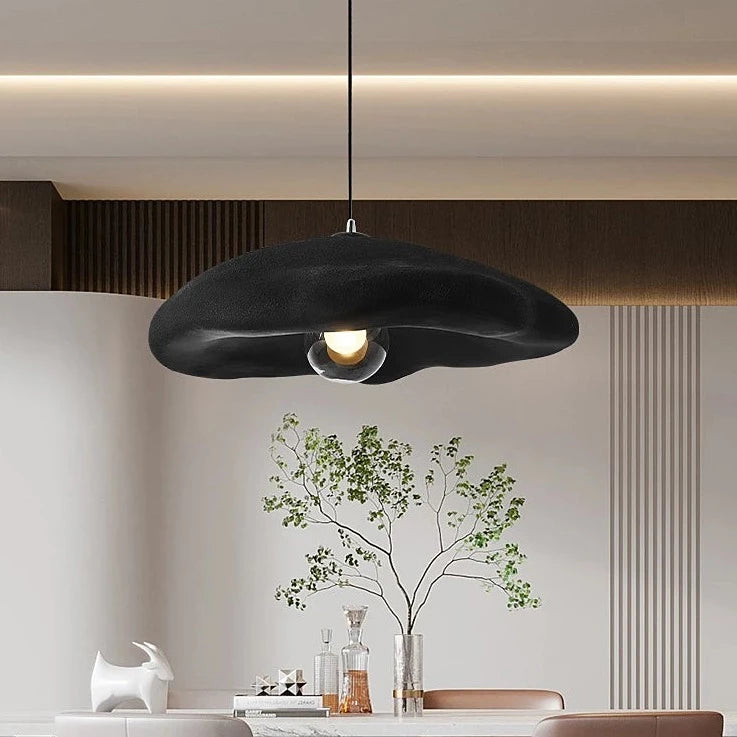 Lustre japonais wabi-sabi led - vue 4 sur 10