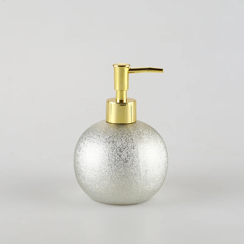 bouteille en céramique pour lotion shampoing et savon - vue 3 sur 9