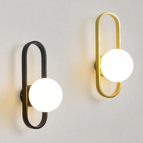 applique murale led de luxe minimalistes modernes d'intérieur