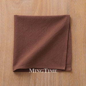 Soft classic style washed cotton table napkin