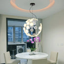 Danish Designer Big Globle Pendant Lamp Modern Suspension Hanging Light for Living Room