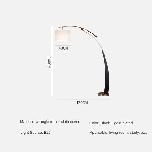 Minimalist Chinese floor lamp for creative interior decoration