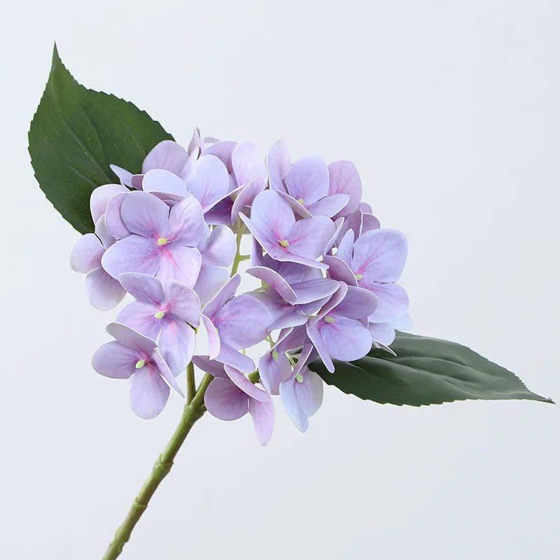 branche d'hortensia artificielle bouquet de fleurs décoratif - vue 12 sur 14