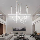 Minimalist nordic style silicone LED ceiling light 360 degrees
