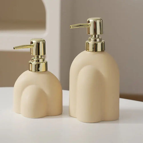 distributeur de savon en céramique pour shampoing et eau portable - vue 5 sur 21