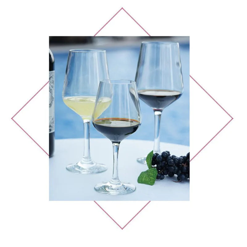 Verres à vin sans pied incassables élégants réutilisables - vue 3 sur 7