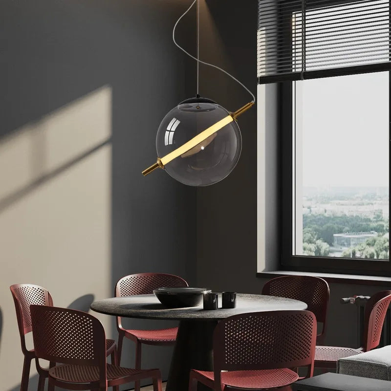lampe de table créative en verre nordique pour enfants - vue 10 sur 9