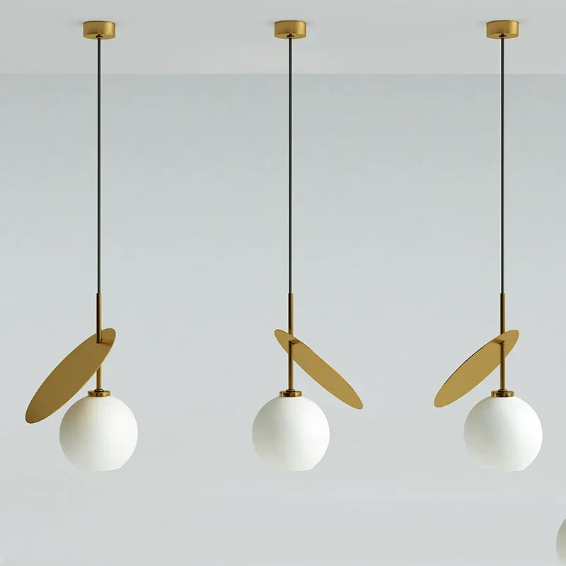 Glass Cherry Pendant Lights Italy Suspension Chandelier Hanging Lamp Red/White - vue 4 sur 12